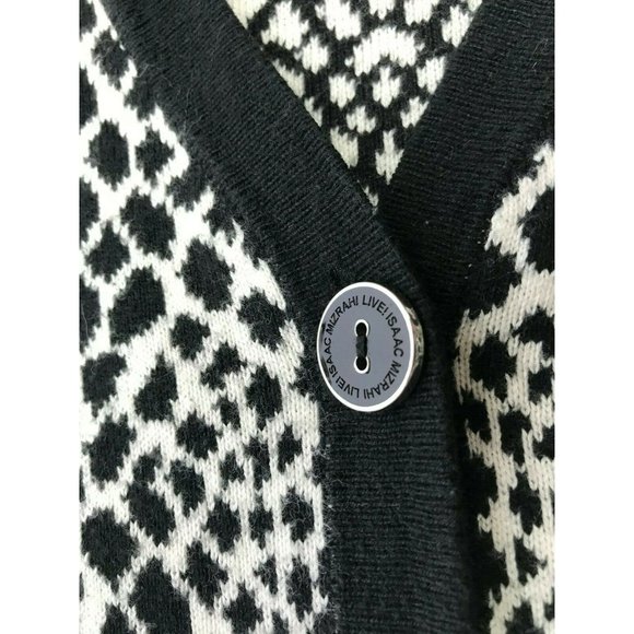 Isaac Mizrahi Live Long Sweater Cardigan Womens XS